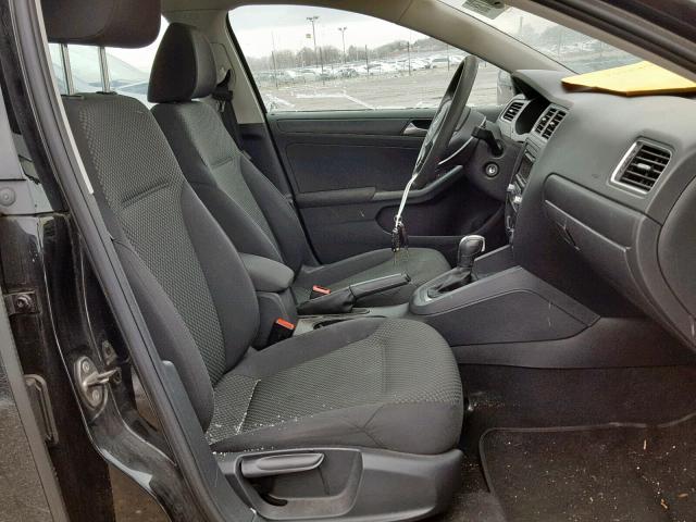 3VW2K7AJ1CM356281 - 2012 VOLKSWAGEN JETTA BASE 黑色 照片 5