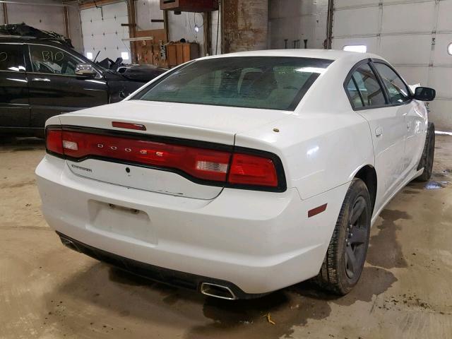 2B3CL1CT1BH540067 - 2011 DODGE CHARGER PO WHITE photo 4