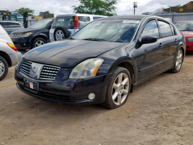 1N4BA41E86C822727 - 2006 NISSAN MAXIMA SE BLACK photo 2