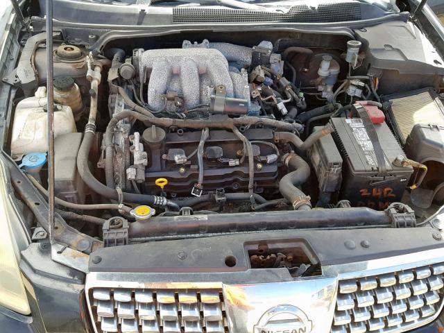 1N4BA41E86C822727 - 2006 NISSAN MAXIMA SE BLACK photo 7