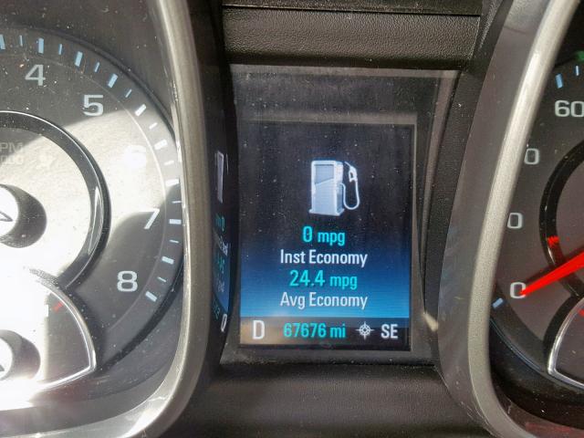 1G11B5SLXEF216051 - 2014 CHEVROLET MALIBU LS გრაფიტი ფოტო 8