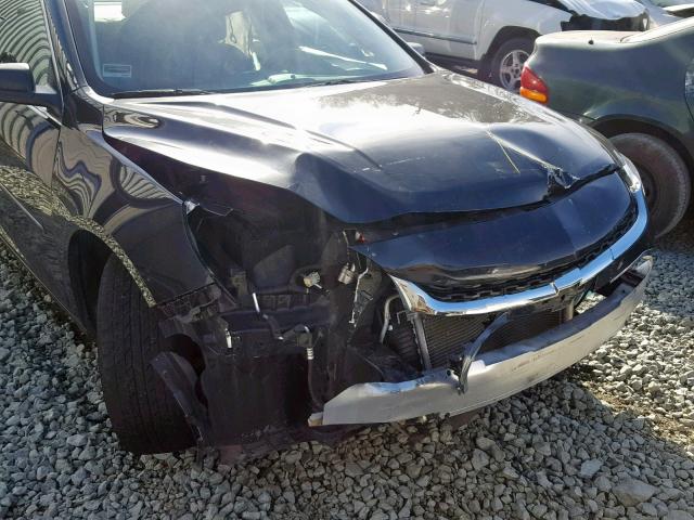 1G11B5SLXEF216051 - 2014 CHEVROLET MALIBU LS გრაფიტი ფოტო 9