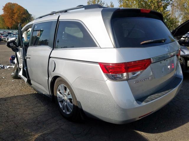 5FNRL5H66FB037780 - 2015 HONDA ODYSSEY EX SILVER photo 3