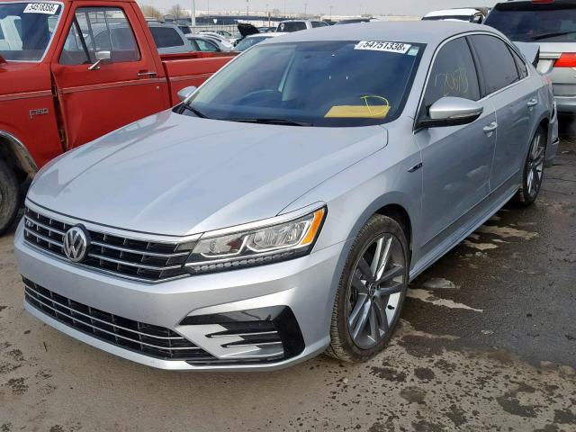 1VWDT7A32HC042168 - 2017 VOLKSWAGEN PASSAT R-L SILVER photo 2