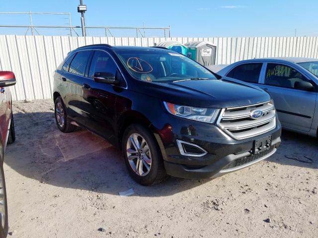 2FMPK3J80GBB03938 - 2016 FORD EDGE SEL BLACK photo 1