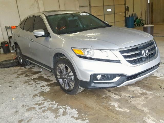 5J6TF1H38EL001400 - 2014 HONDA CROSSTOUR SILVER photo 1