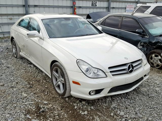 WDDDJ7CB3BA171896 - 2011 MERCEDES-BENZ CLS 550 WHITE photo 1