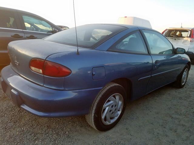 1G1JC1245X7104902 - 1999 CHEVROLET CAVALIER B BLUE photo 4