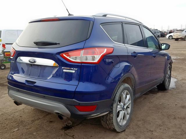 1FMCU0J92EUC51127 - 2014 FORD ESCAPE TIT BLUE photo 4