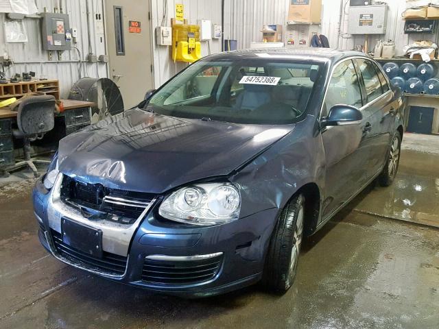 3VWST71KX6M756950 - 2006 VOLKSWAGEN JETTA TDI BLUE photo 2