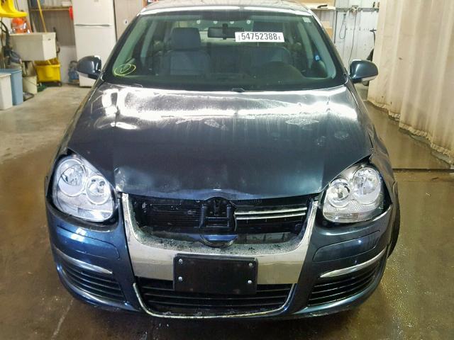 3VWST71KX6M756950 - 2006 VOLKSWAGEN JETTA TDI BLUE photo 9