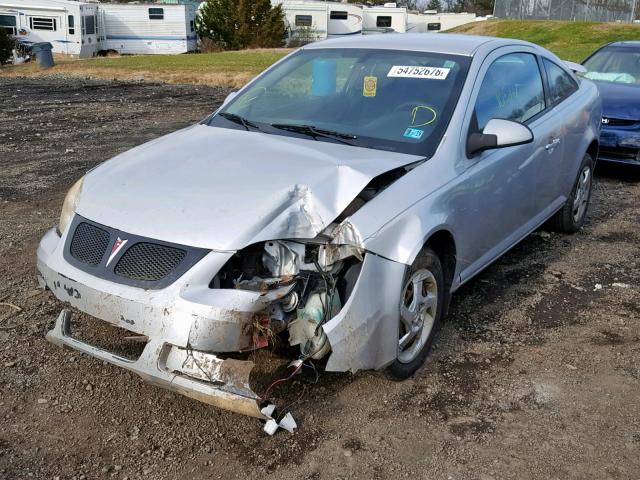 1G2AL15F077233722 - 2007 PONTIAC G5 SILVER photo 2