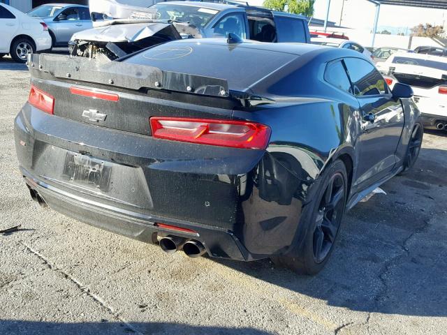 1G1FH1R73G0193188 - 2016 CHEVROLET CAMARO SS BLACK photo 4