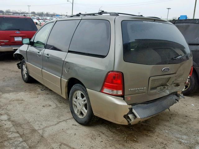 2FMDA58254BB11614 - 2004 FORD FREESTAR L GRAY photo 3