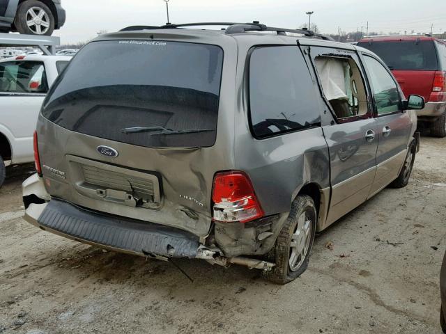 2FMDA58254BB11614 - 2004 FORD FREESTAR L GRAY photo 4