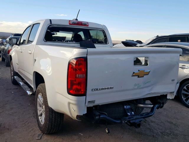 1GCGSCE37G1339226 - 2016 CHEVROLET COLORADO L WHITE photo 3