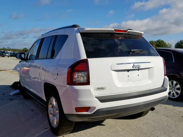 1C4NJCBA7ED505074 - 2014 JEEP COMPASS SP 白色 照片 3