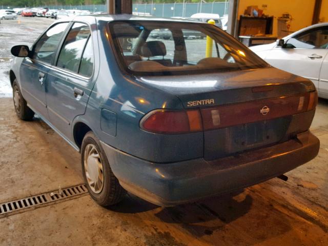 1N4AB41D0TC714730 - 1996 NISSAN SENTRA E GREEN photo 3