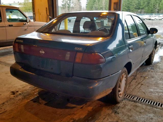 1N4AB41D0TC714730 - 1996 NISSAN SENTRA E GREEN photo 4