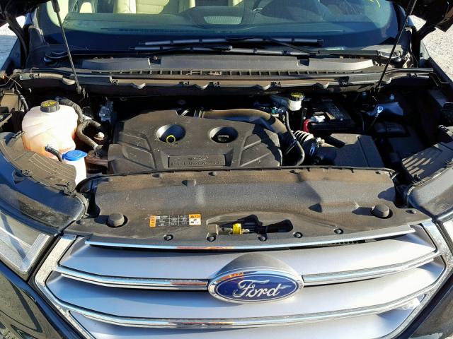 2FMPK3J92HBC28384 - 2017 FORD EDGE SEL BLACK photo 7