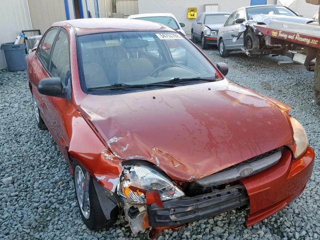 KNADC125X46313158 - 2004 KIA RIO ORANGE photo 1