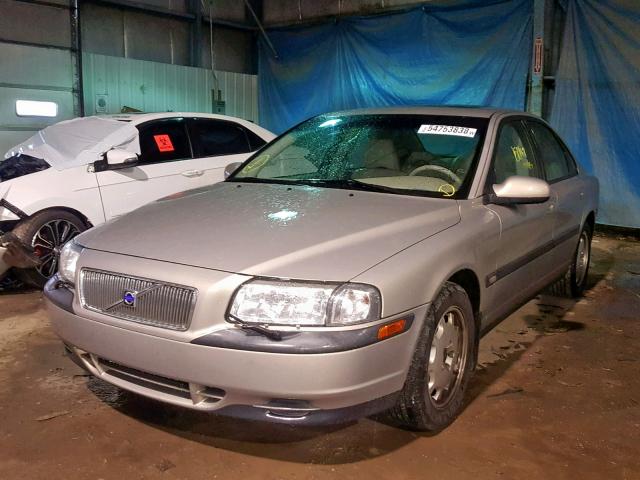 YV1TS94D711173738 - 2001 VOLVO S80 TAN photo 2