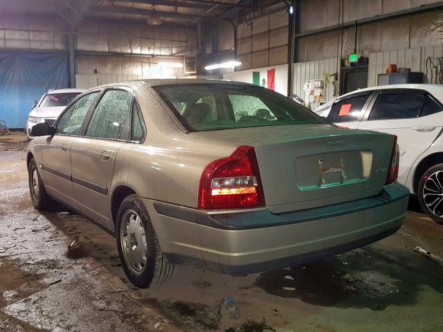 YV1TS94D711173738 - 2001 VOLVO S80 TAN photo 3