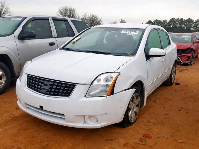 3N1AB61E07L675486 - 2007 NISSAN SENTRA 2.0 WHITE photo 2