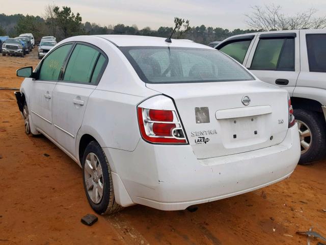 3N1AB61E07L675486 - 2007 NISSAN SENTRA 2.0 WHITE photo 3