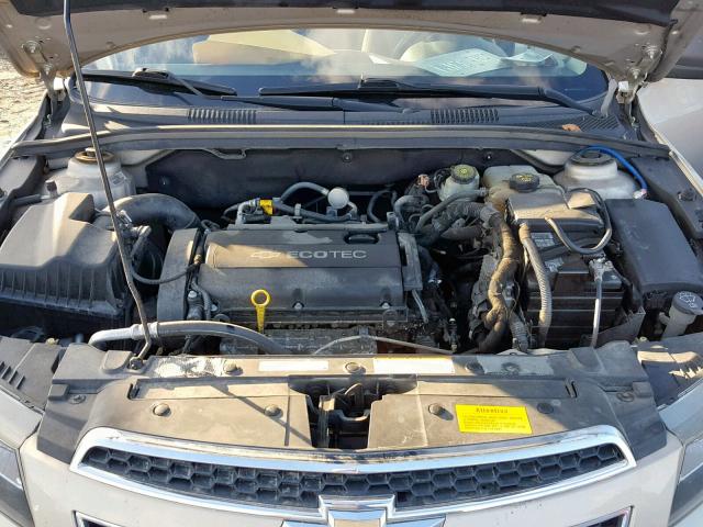 1G1PC5SH0C7122058 - 2012 CHEVROLET CRUZE LS CREAM photo 7