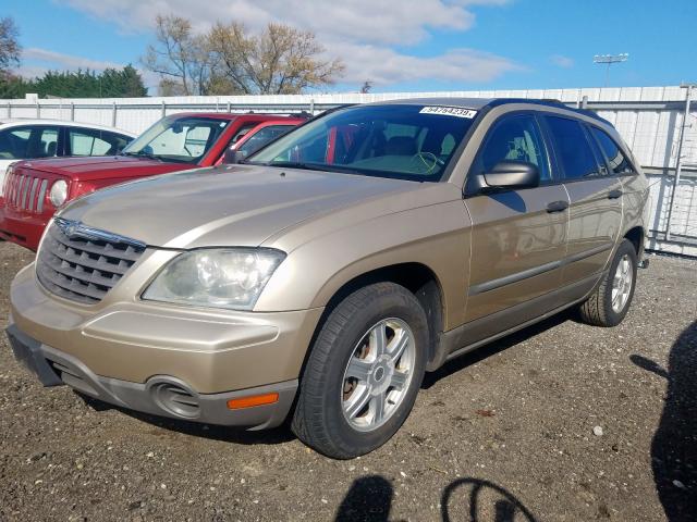 2C4GF484X5R584514 - 2005 CHRYSLER PACIFICA GOLD photo 2