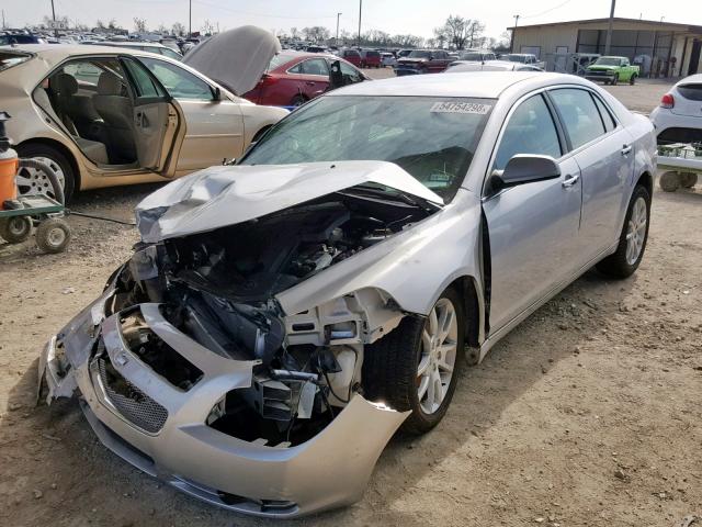 1G1ZE5E05A4128736 - 2010 CHEVROLET MALIBU LTZ 银色 照片 2