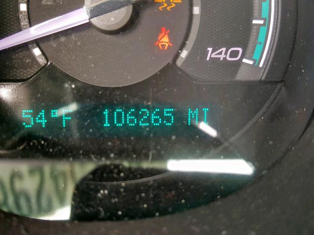 1G1ZE5E05A4128736 - 2010 CHEVROLET MALIBU LTZ 银色 照片 8