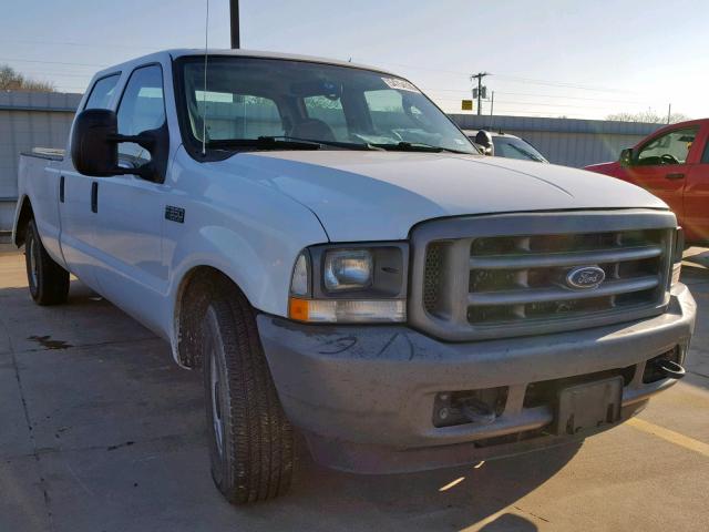 1FTSW30L74ED94267 - 2004 FORD F350 SRW S WHITE photo 1