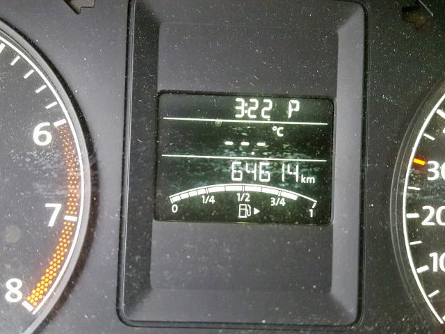 3VW2K7AJXDM263504 - 2013 VOLKSWAGEN JETTA BASE WHITE photo 8