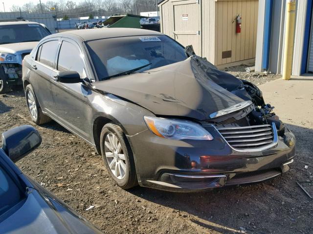 1C3CCBBBXDN515146 - 2013 CHRYSLER 200 TOURIN BLACK photo 1