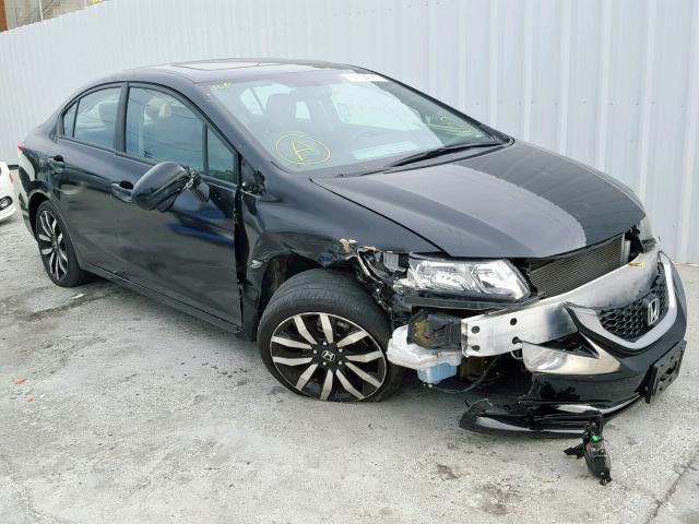 2HGFB2F90FH556207 - 2015 HONDA CIVIC EXL CHARCOAL photo 1