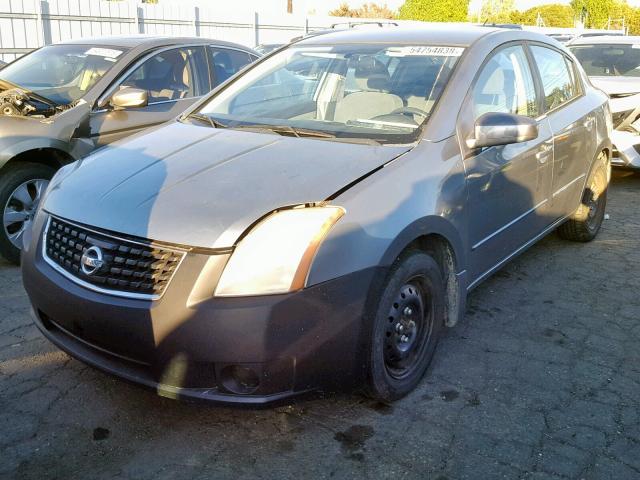 3N1AB61E58L655039 - 2008 NISSAN SENTRA 2.0 SILVER photo 2