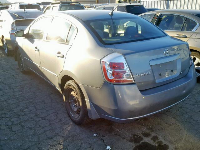 3N1AB61E58L655039 - 2008 NISSAN SENTRA 2.0 SILVER photo 3