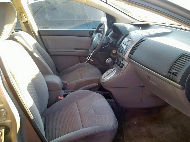 3N1AB61E58L655039 - 2008 NISSAN SENTRA 2.0 SILVER photo 5