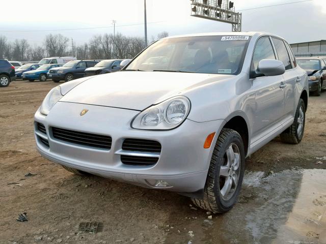 WP1AA29P36LA23307 - 2006 PORSCHE CAYENNE SILVER photo 2