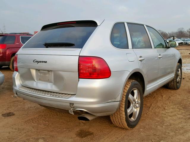 WP1AA29P36LA23307 - 2006 PORSCHE CAYENNE SILVER photo 4