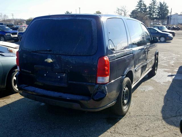1GNDV23L36D182757 - 2006 CHEVROLET UPLANDER L ლურჯი ფოტო 4