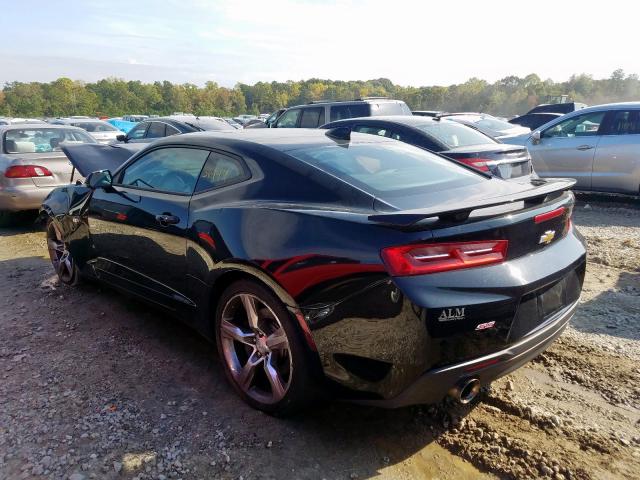 1G1FF1R73J0118214 - 2018 CHEVROLET CAMARO SS BLACK photo 3