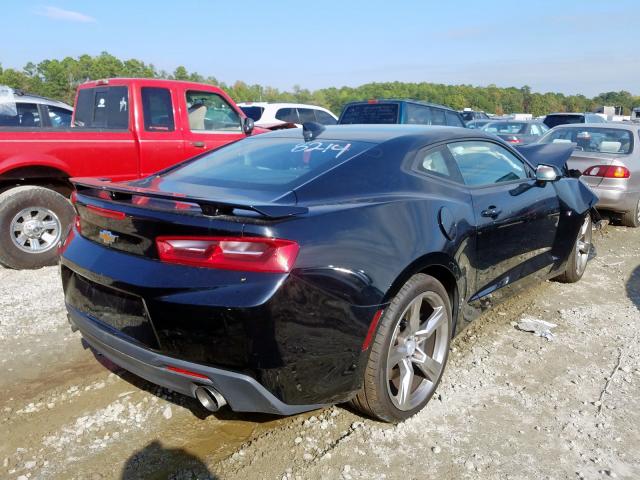 1G1FF1R73J0118214 - 2018 CHEVROLET CAMARO SS BLACK photo 4