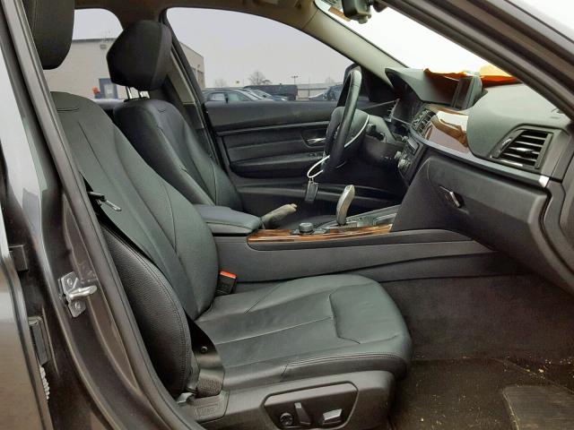 WBA3C3C56DF981741 - 2013 BMW 320 I GRAY photo 5