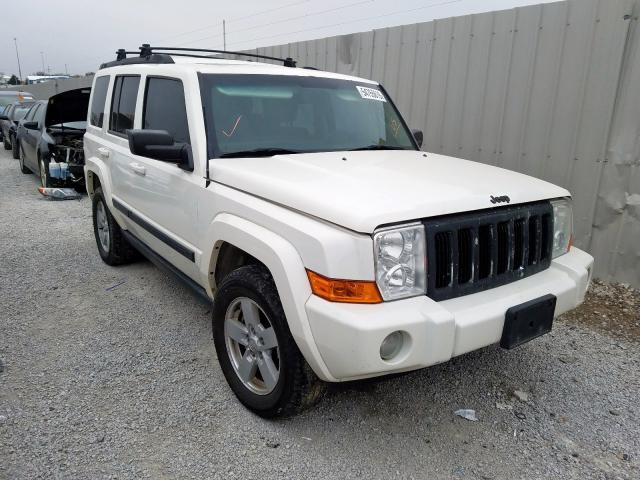 1J8HG48K28C168575 - 2008 JEEP COMMANDER თეთრი ფოტო 1