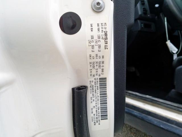 1J8HG48K28C168575 - 2008 JEEP COMMANDER თეთრი ფოტო 10