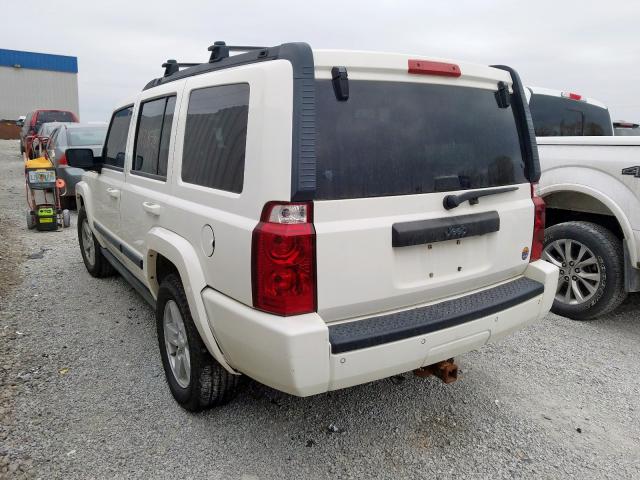 1J8HG48K28C168575 - 2008 JEEP COMMANDER თეთრი ფოტო 3