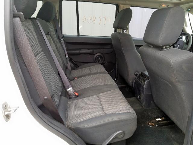 1J8HG48K28C168575 - 2008 JEEP COMMANDER თეთრი ფოტო 6